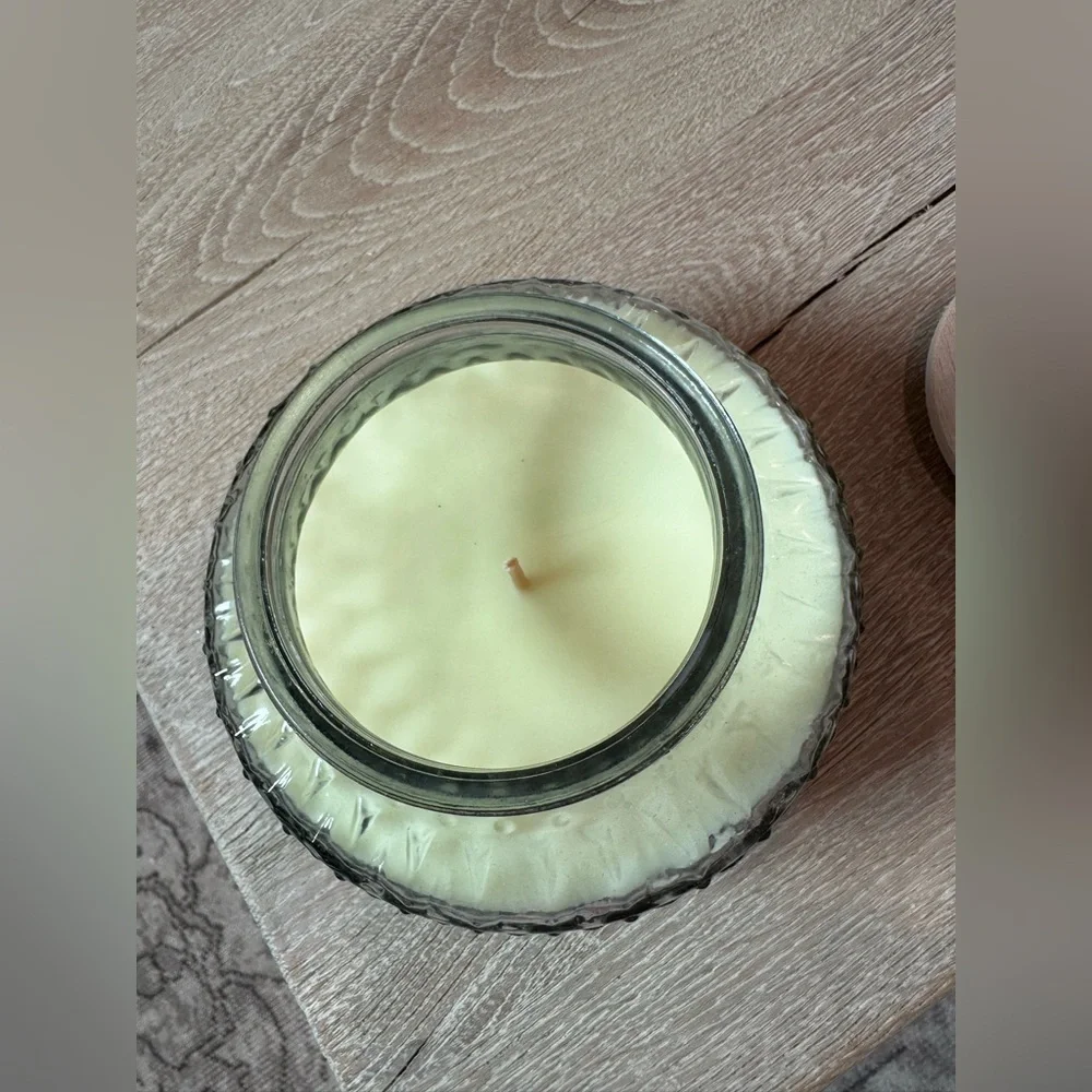 Green Succulent Candle by - Picture 4 of 5